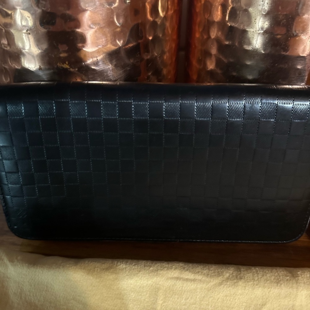 Louis Vuitton black wallet with dust bag COA and box - Picture 6 of 16